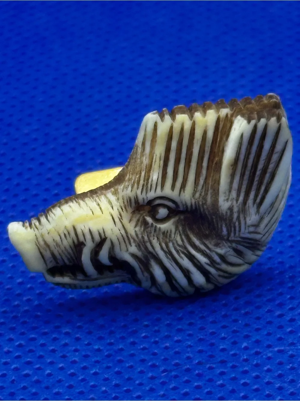 Vintage Wild Boar/Razorback Hog Head Cufflinks